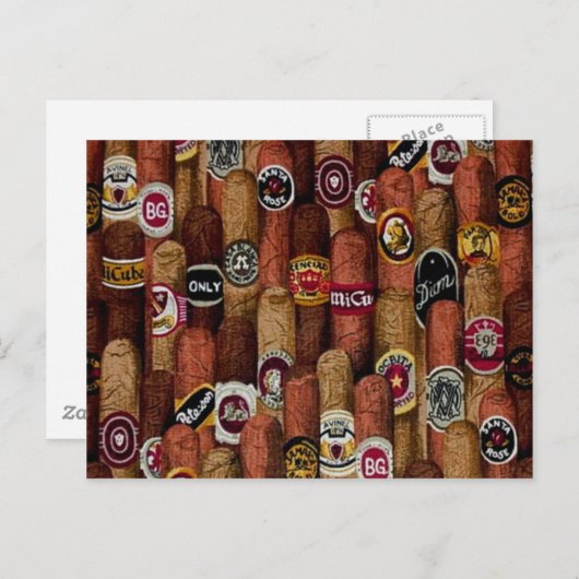 シガー ポストカード (正面/裏面)
