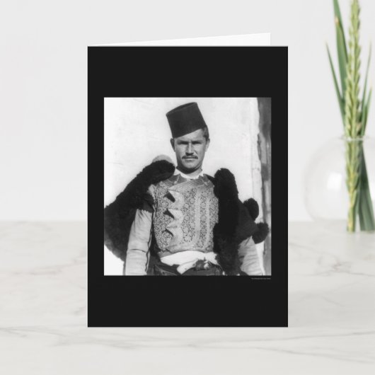 シキペターズ衣装アルバニア1923 カード (正面)