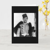 シキペターズ衣装アルバニア1923 カード (黄色い花)