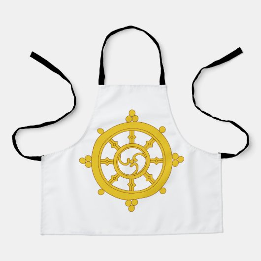 シキム国旗 エプロン (正面)