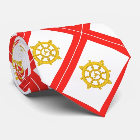 シキム国旗 ネクタイ (ロール)