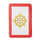 シキム国旗 バスマット (正面縦)