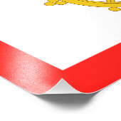 シキム国旗 フォトプリント            (角)