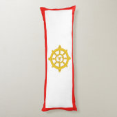 シキム国旗 ボディピロー (裏面 (縦))