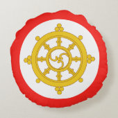 シキム国旗 ラウンドクッション (裏面)
