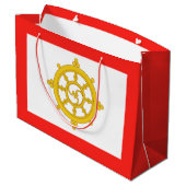 シキム国旗 ラージペーパーバッグ (裏面アングル)