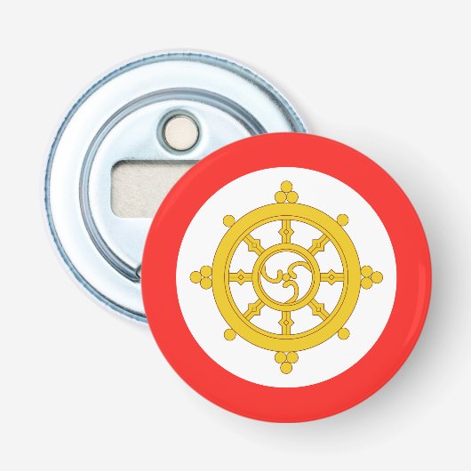 シキム国旗 栓抜き (正面)