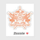 シキム州印 シール (シート)