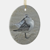 シギのクリスマスのオーナメント セラミックオーナメント (右)