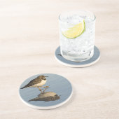 シギの鳥のコースター コースター (側面)