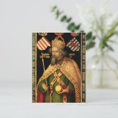 シギスムント皇帝、神聖ローマ皇帝 ポストカード (スタンド正面)