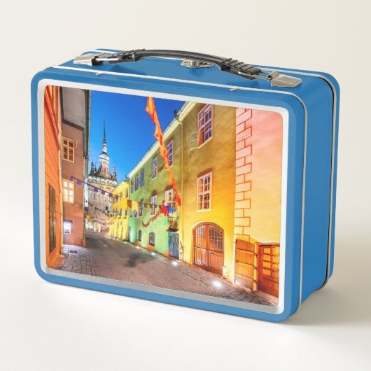 シギソアラの素敵な青い箱 メタルランチボックス (裏面)