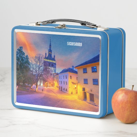 シギソアラの素敵な青い箱 メタルランチボックス (インサイチュ)