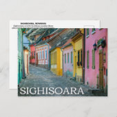 シギソアラ、ルーマニアのはがき ポストカード (正面/裏面)