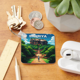 シギリヤ岩の要塞スリランカ キーホルダー