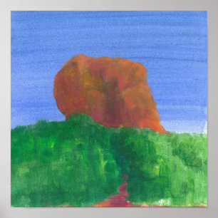 シギリヤ岩 ポスター