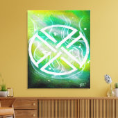 シギル四つ葉 キャンバスプリント (インサイチュ (リビング))