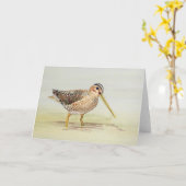 シギ カード (黄色い花)