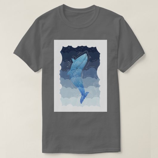 シクジラ1 Tシャツ (デザイン正面)