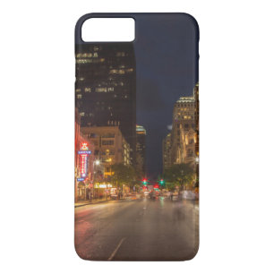 シクス通りアットダスクインダウンタウンオースティンテキサス州 iPhone 8 PLUS/7 PLUSケース