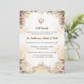 シクハウスウォーミング招待状、スフマニ・サヒブ 招待状 (スタンド正面)