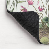 シクラメンおよびラベンダー: 1.Cyclamen Romanum; 2.Spica マウスパッド (コーナー)