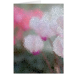 シクラメンによってはモザイクが開花します