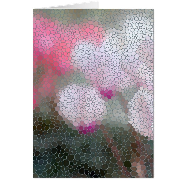 シクラメンによってはモザイクが開花します (正面)