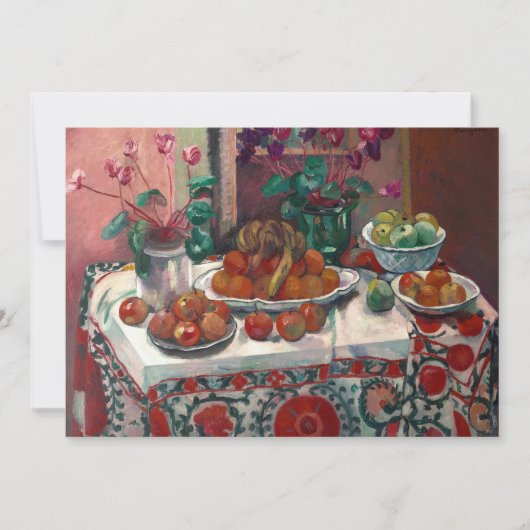 シクラメンの静物詩 | アンリマンギン (正面)