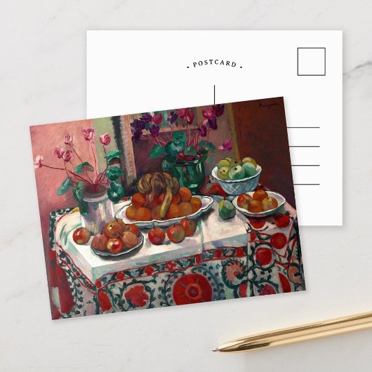 シクラメンの静物詩 | アンリマンギン ポストカード