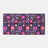 シクラメン花柄 デスクマット (正面)