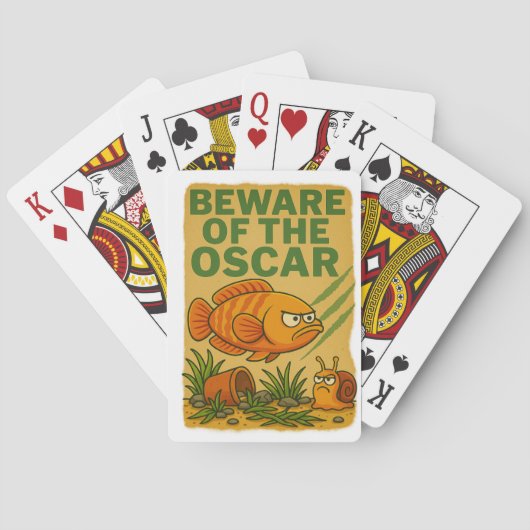 シクリッドトランプ トランプ (裏面)