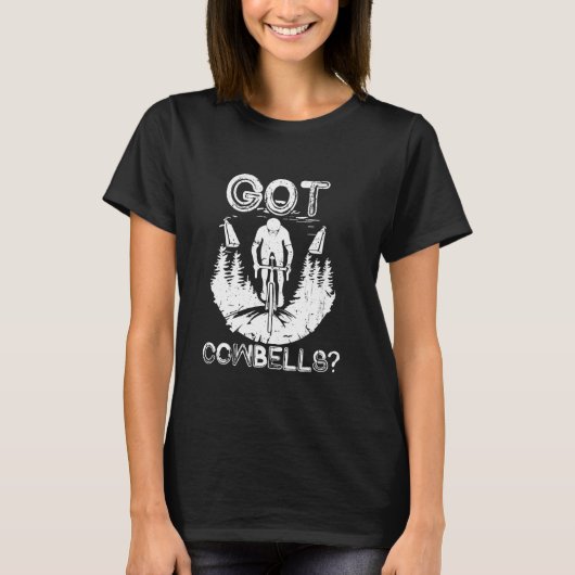 シクロクロスはカウベルを手に入れた Tシャツ (正面)