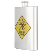 シクロクロスゾーン道路標識 フラスク (左)