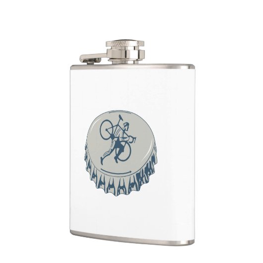 シクロスビール フラスク (左)