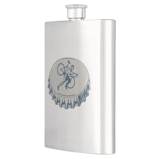 シクロスビール フラスク (左)