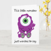 シクロプスモンスター カード (黄色い花)