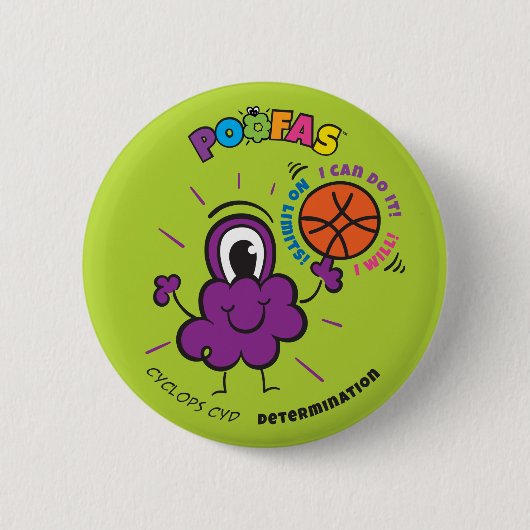 シクロプスCydボタン 缶バッジ (正面)