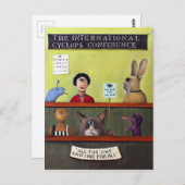 シクロプ国際的ス会議 ポストカード (正面/裏面)