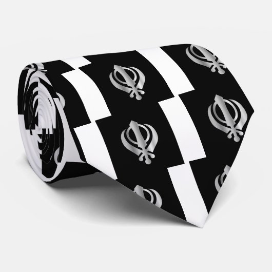 シク教の宗教の記号 ネクタイ (ロール)