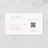 シク教の結婚式の出欠確認｜アーナンド・カラージの返信はがき エンクロージャーカード (裏面)