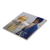 シク族の行動/カルマの諺 タイル (側面)