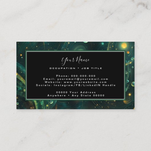 シグナスの秘密 名刺 (裏面)