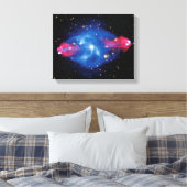 シグナスA銀河X線モンタージュ宇宙写真 キャンバスプリント (インサイチュ (寝室))