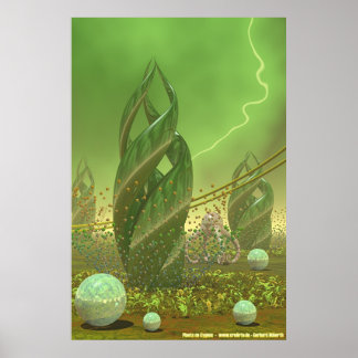 シグナスIVの植物 ポスター