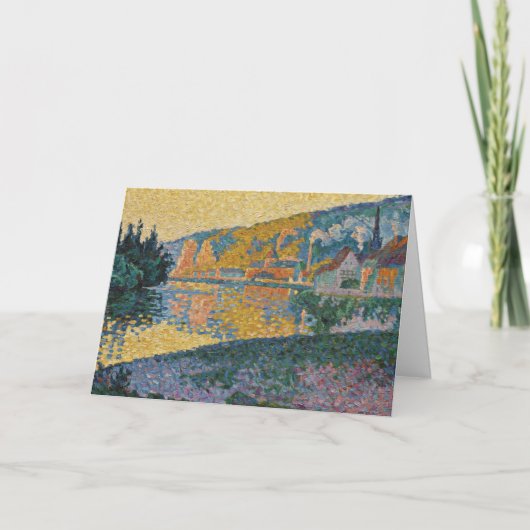 『シグナック-アンデリーズ、夕陽、アフリカツメガエル135』 カード (正面)