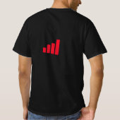 シグナルなし Tシャツ (裏面)