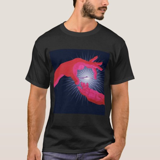 シグナルライト - UFO目撃事件 Tシャツ (正面)