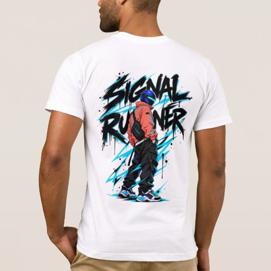 シグナルランナーTシャツ Tシャツ (裏面)