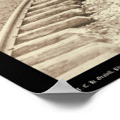 シグナルロックエルクキャニオンブラックヒルズSD 1890 ポスター (角)